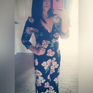 Floral jumpsuit